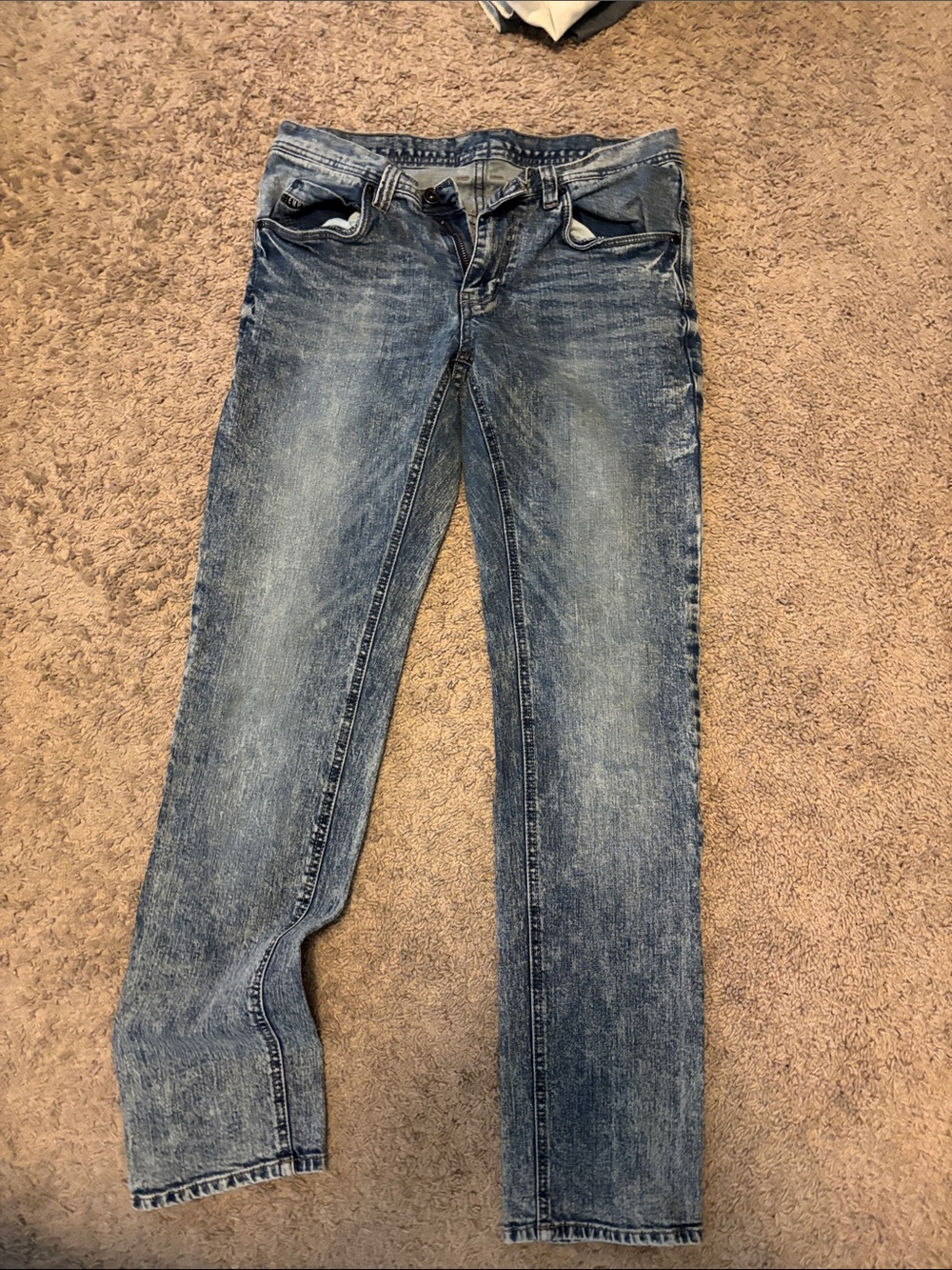 Classic Men’s Blue Stretch Jeans